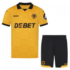 Wolverhampton Wanderers Domácí 2025-26 - Dětské Fotbalové Dresy (S/S)